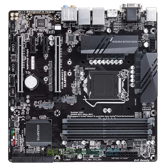 Материнская плата Gigabyte C246M-WU4 (rev. 1.0)
